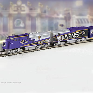 Baltimore Ravens Model Train Collection