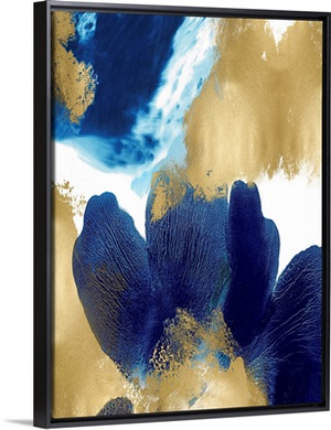 Blues Gold Abstracts V