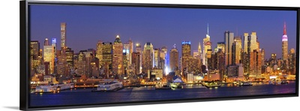 New York City, Manhattan Skyline from New Jersey