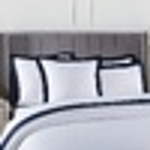 Plaza Navy European Pillowcase
