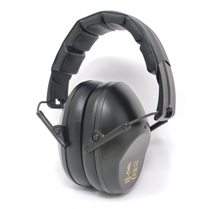 Compact Passive Hearing Protectors - Black
