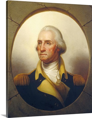 George Washington, by Rembrandt Peale, c. 1850
