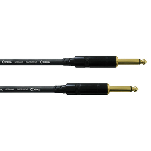 Cordial Essentials REAN 1/4" Mono Gold TS Cable (0.6m)