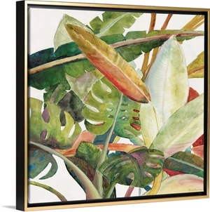 Tropical Lush Garden Square II