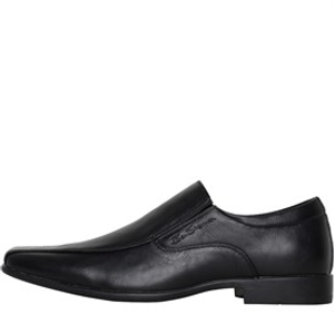 Ben Sherman Mens Durham Slip On Shoes Black