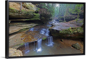 Creek at old man's cave, Ohio