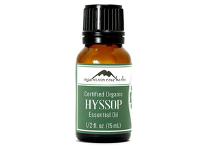 Hyssop Essential Oil Organic