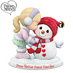 Precious Moments Snow Better Friend Than You Figurine
