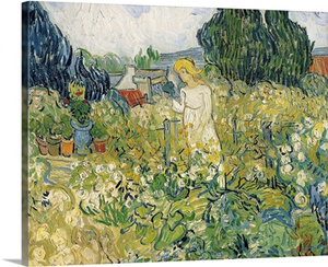 Mademoiselle Gachet in her garden at Auvers-sur-Oise