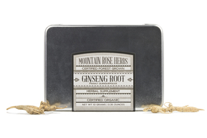 Ginseng Root Whole, Forest Grown American Organic