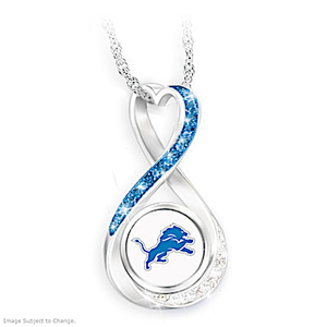 Detroit Lions Forever Pendant Necklace