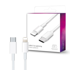 USB Type-C To Lightning PD Fast Charging Cable for iPhone / iPad / iPod (2m)