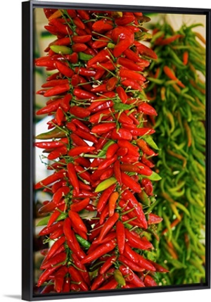 Italy, Calabria, Catanzaro, Hot peppers