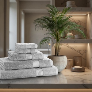 5 Piece 700 GSM  Royal Egyptian Towel Bale Sets - 2 Face Cloths, 1 Hand Towel, 1 Bath Towel, 1 Bath Sheet