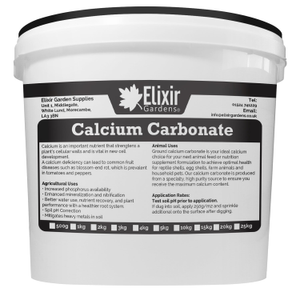 Calcium Carbonate Limestone Powder (CaCo3) - 25kg, Re-Sealable Tub
