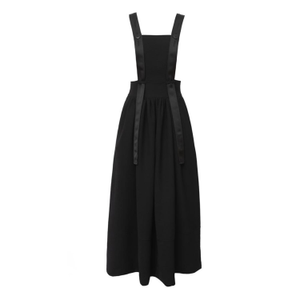 Midi Apron Dress With Adjustable Straps (M)