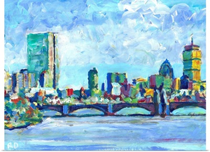 Boston Massachusetts Charles River - Back Bay
