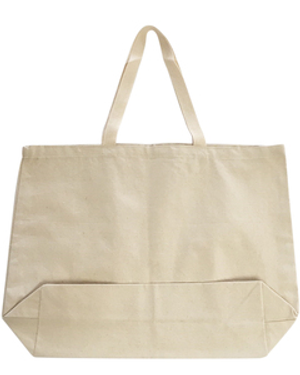 OAD OAD108 Jumbo 12 oz Gusseted Tote