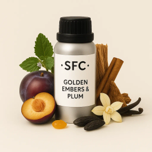 Golden Embers & Plum Fragrance Oil - 125g