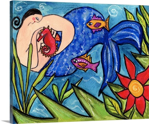 Big Diva Mermaid and Seahorse