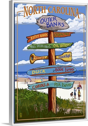 Outer Banks, North Carolina, Destination Sign