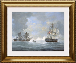 The action between U.S Frigate 'United States' and the British frigate 'Macedonian'