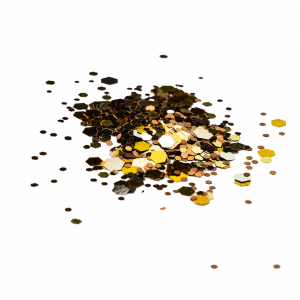 Chunky Autumn Gold Glitter - 10 Gram Bag