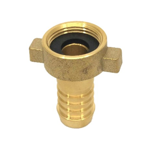 Brass Nut and Tail Female BSP Thread x Hose Barb - 25x25mm (1″ x 1″)