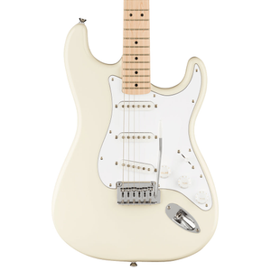 Squier - Affinity Series™ Stratocaster®, Maple Fingerboard, White Pickguard, Olympic White