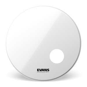 Evans 22" EQ3 Resonant Smooth White