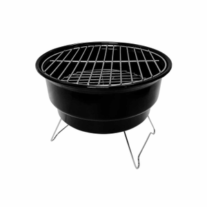 Barbacoa de Carbón con Bolsa Isotérmica Marjal Negro Ø26,5x22,5cm 7house