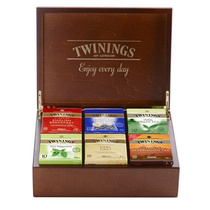 Twinings - 6 Compartment Tea Chest