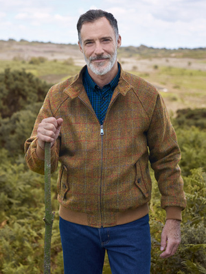 Amber Harris Tweed® Harrington Jacket