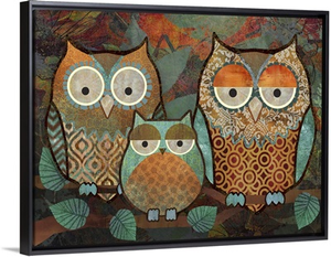 Decorative Owls III