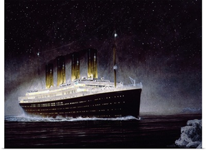RMS Titanic Night