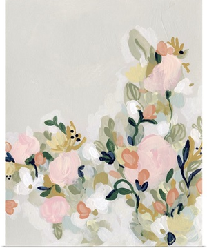 Blushing Blooms I