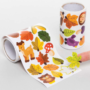 Herfst Stickerrollen Voordeelverpakking