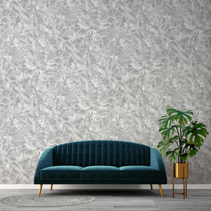 Belgravia Decor Lusso Marble Silver Metallic Glitter Wallpaper - 303