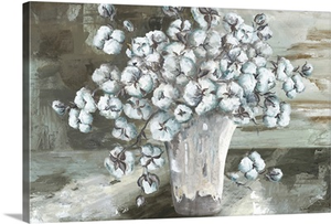 Farmhouse Cotton Bolls Still life