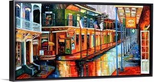 A Rainy Day on Bourbon Street