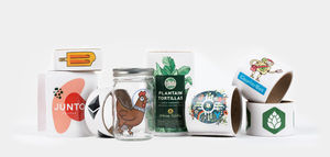 Clear roll labels - Quantity 50