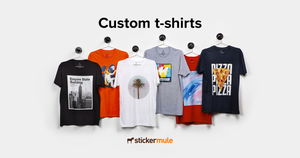 Custom t-shirts - Quantity 1