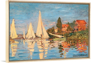 Regatta at Argenteuil, Monet Claude, 1872. Musee d'Orsay, Paris, France