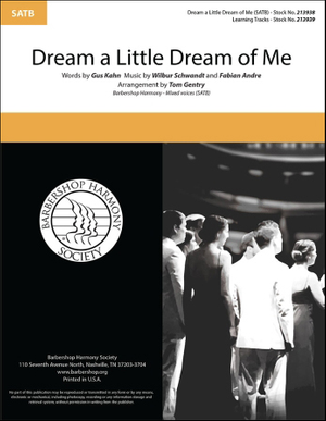 Dream a Little Dream of Me - SATB 