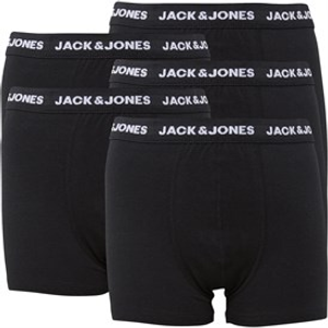 JACK & JONES Boys Base Five Pack Boxers Black