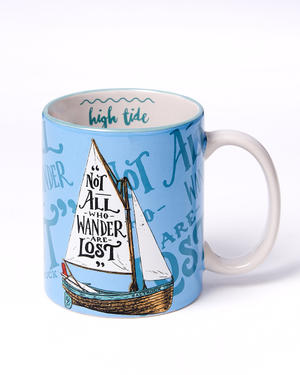 Lost Ships Mug Blue