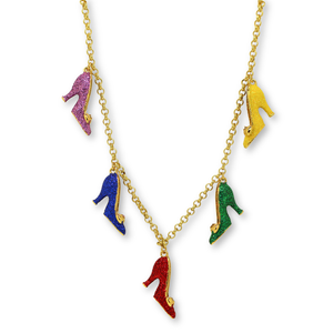Mini High Heel Shoe Necklace