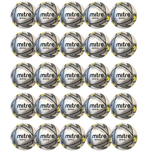 MITRE Junior Impel Lite Football | (Ages U9-U11) | 320G | Pack of 20 - Yellow