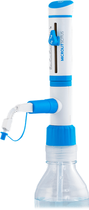 Microlit Scitus Bottle Top Dispenser, Volume Range 2.5mL - 30mL