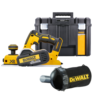DeWalt DCP580 18V XR Cordless Brushless Planer With Dust Bag & DWST1-71195 Case